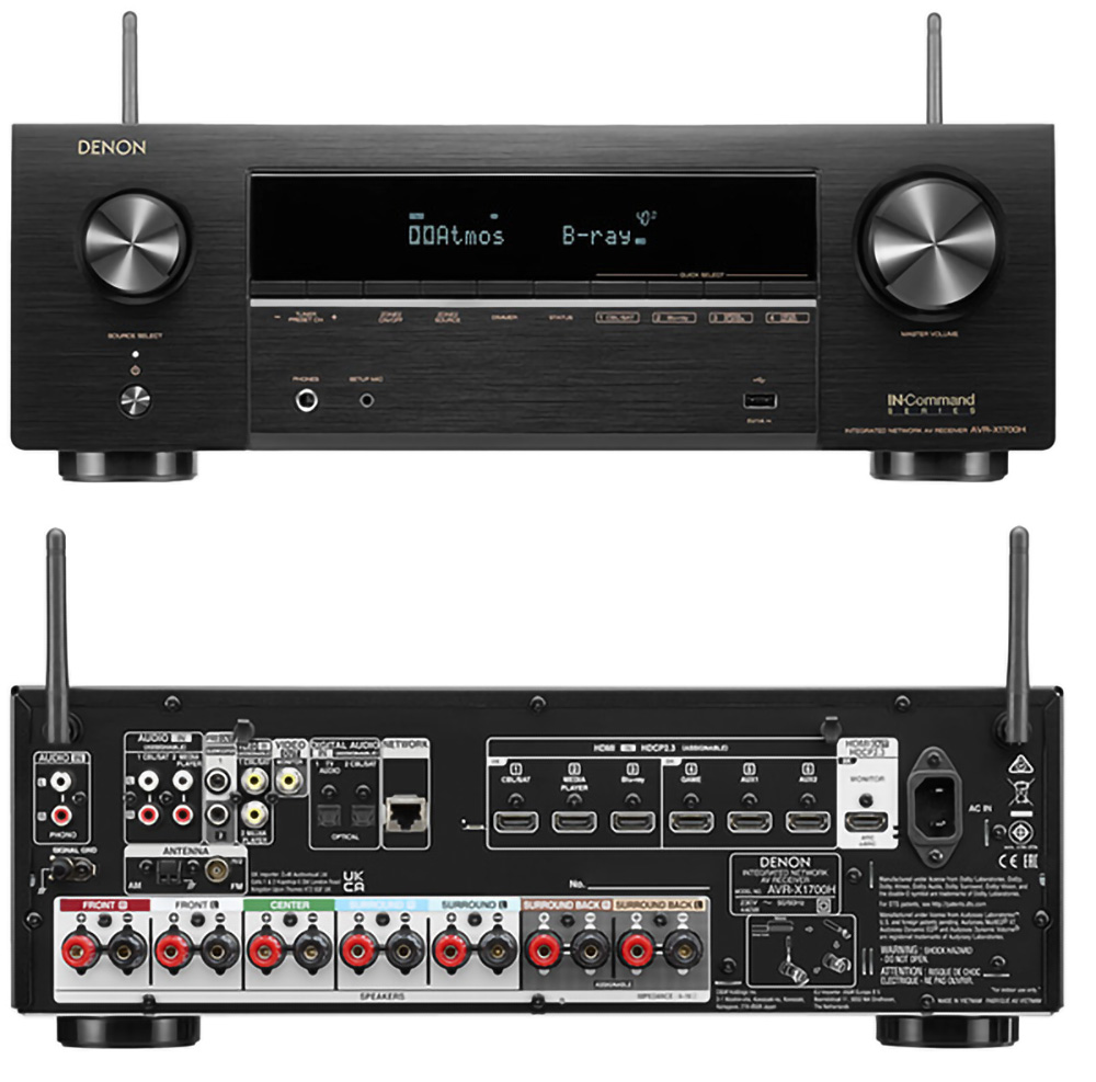 Denon AVR-X1700H Review