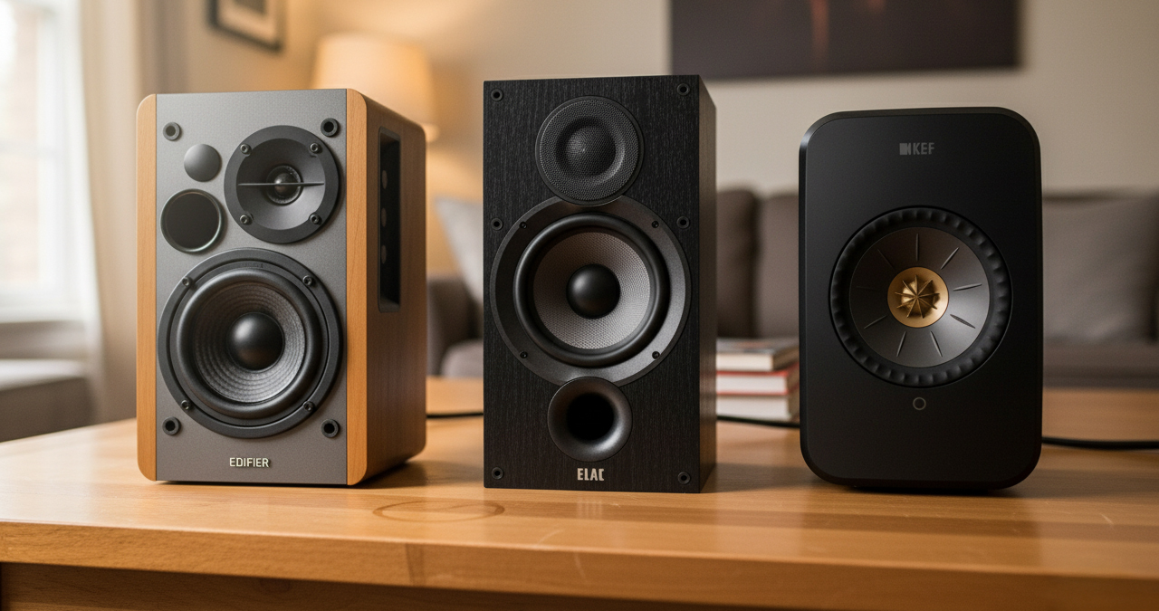 The Difference Between Passive, Powered and Active Bookshelf Speakers